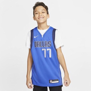 Jersey Nike Mavericks Icon Edition NBA Swingman Baieti Albastru Regal | EISF-08715